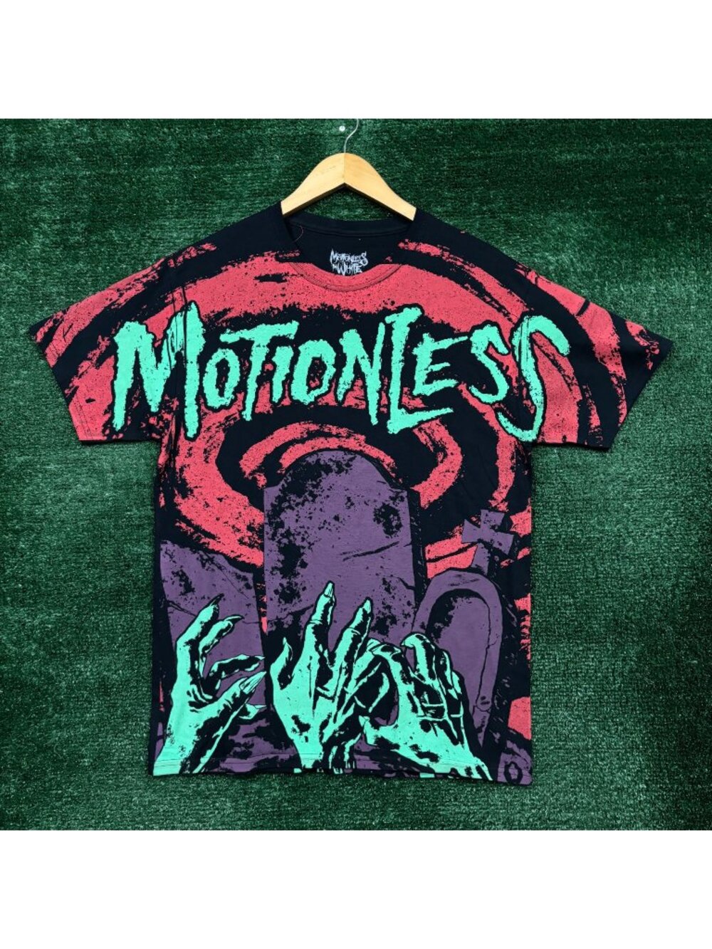 Motionless in White Creatures Album Meatalcore Band T-Shirt Size Medium